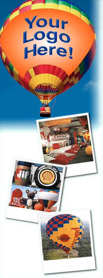 Are Blarney Hot Air Balloon Advertising